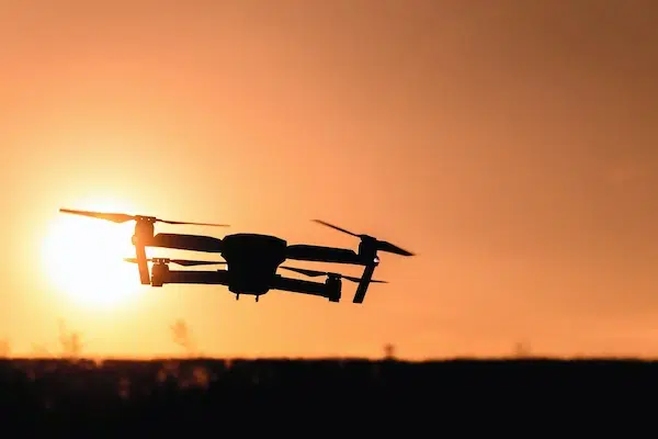 drone flying