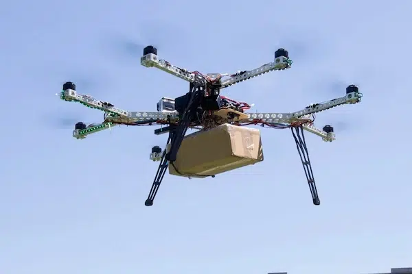 drone carrying heavy load