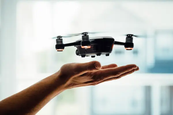 drone flying