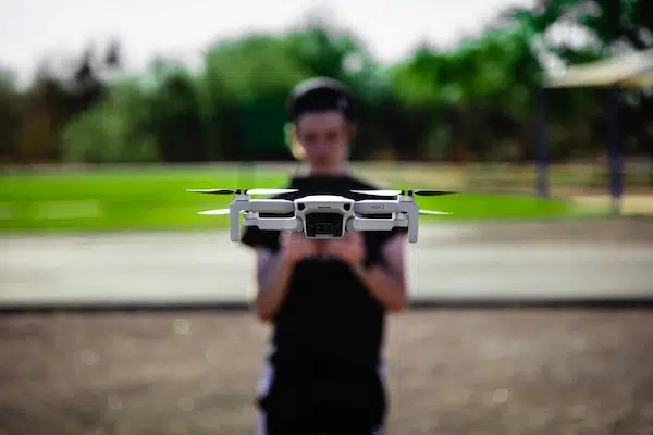 drone flying