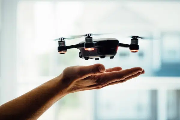 drone flying