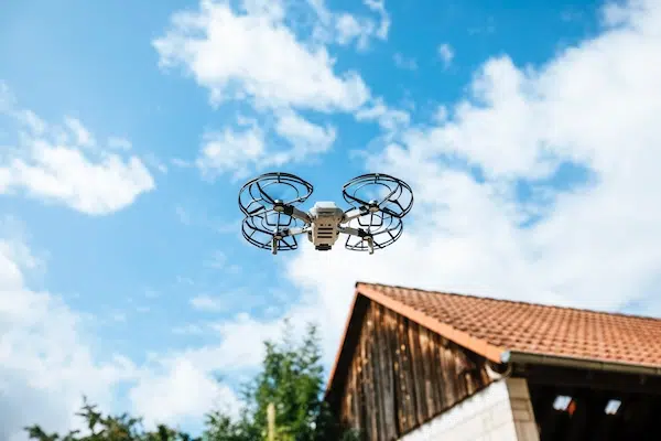 drone flying
