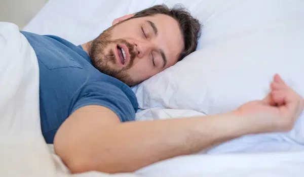 person sleeping