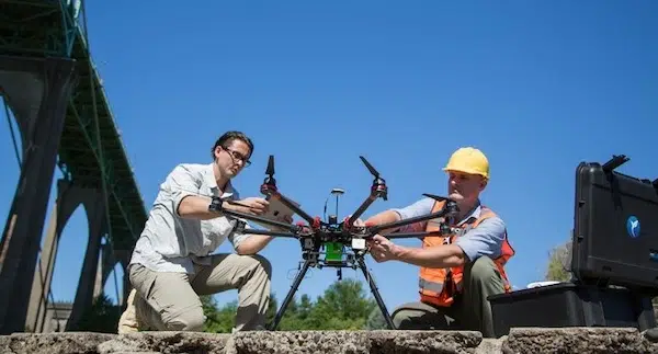 commercial drone operation