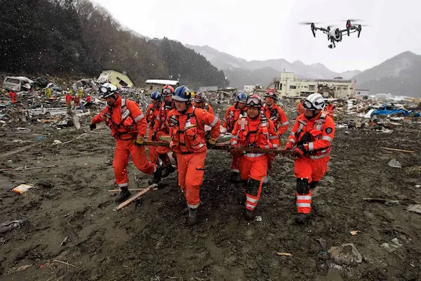 Rescue Operations With Drone