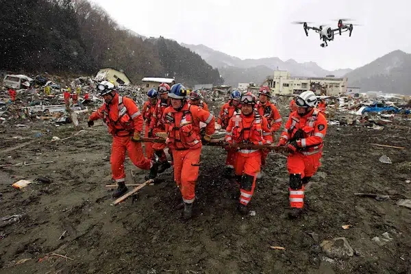 Search And Rescue Operations By Drones