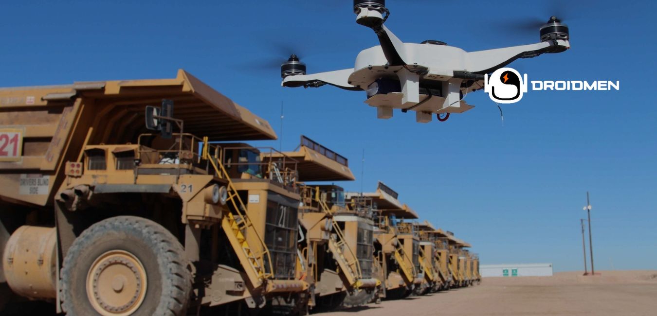 drone applications in mining