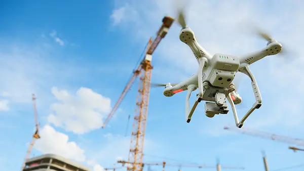 drones in construction