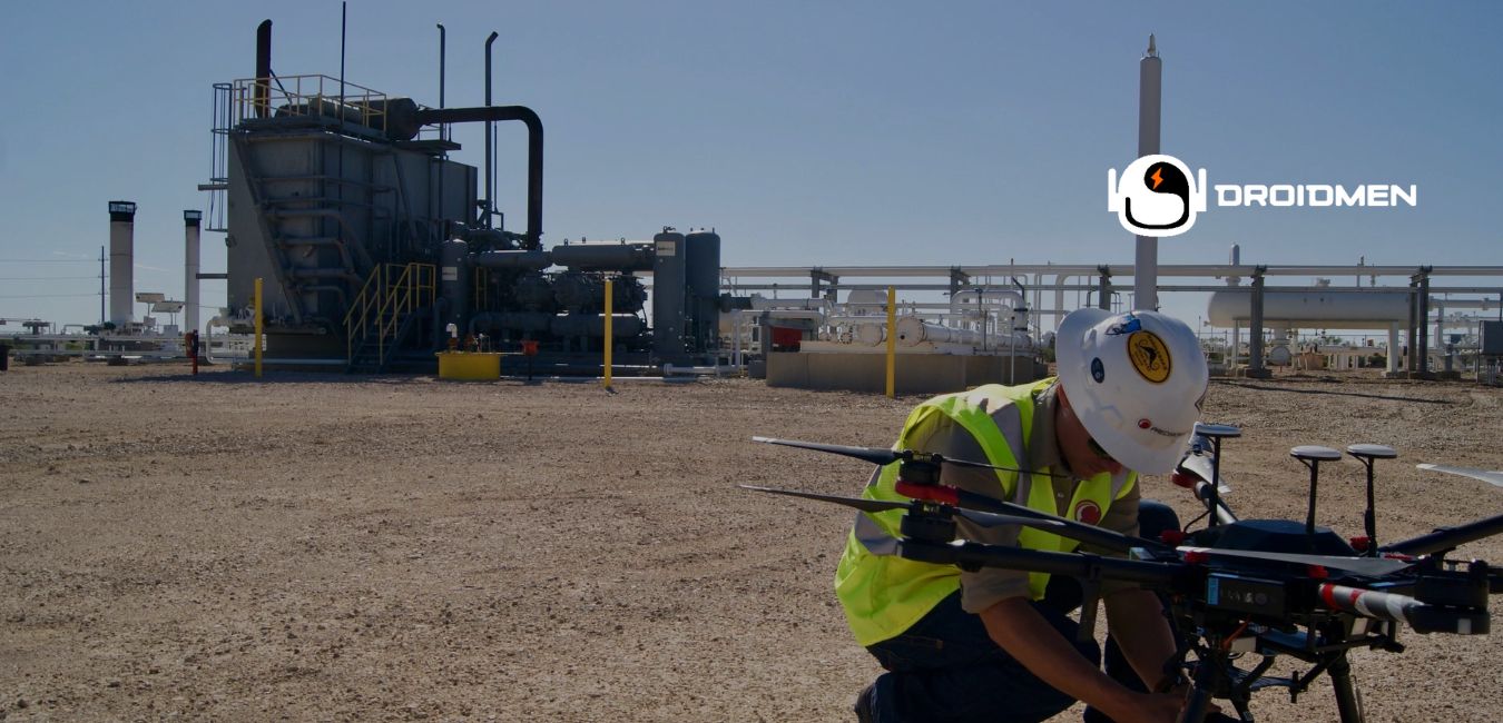 drones in oil and gas industry