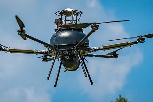 Flying A Gas Powered Drone