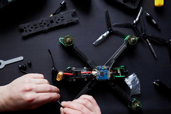 building your racing drone