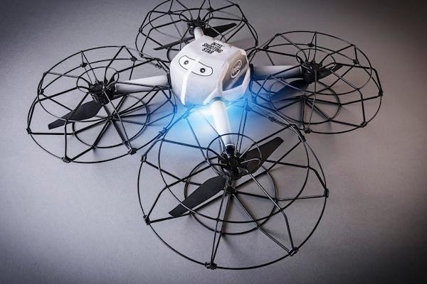 LED-Equipped Drones