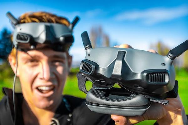 pair the drone with your FPV goggles