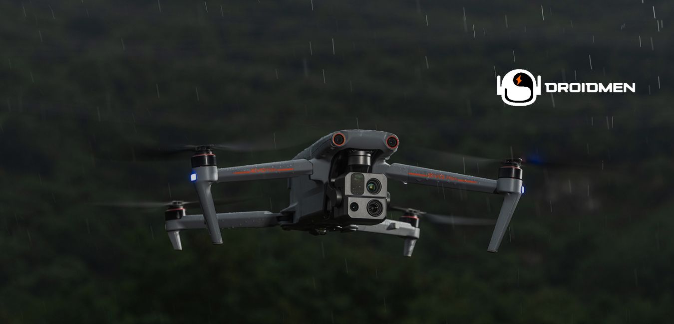 can drones fly in the rain