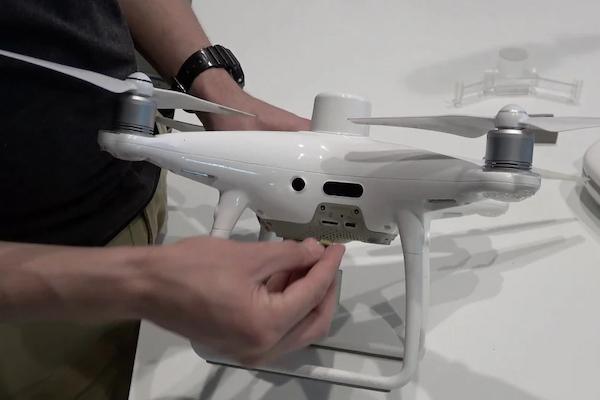clean the propellers and camera lens
